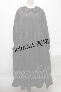 merry jenny / ジャガードbear刺繍ワンピース  黒 S-25-04-05-058-LO-OP-HR-ZS