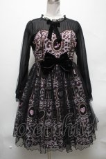 画像1: Angelic Pretty / Girly Leopardワンピース  グレー S-25-04-05-060-AP-OP-AS-ZS (1)