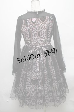 画像2: Angelic Pretty / Girly Leopardワンピース  グレー S-25-04-05-060-AP-OP-AS-ZS
