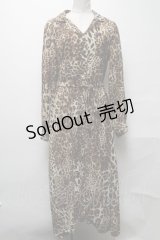 jouetie / シャツワンピース  レオパード S-25-04-05-067-EL-OP-AS-ZS