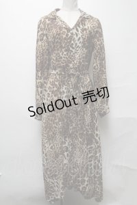 jouetie / シャツワンピース  レオパード S-25-04-05-067-EL-OP-AS-ZS