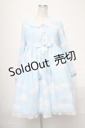 Angelic Pretty / Misty Skyワンピース  サックス S-25-04-05-073-AP-OP-AS-ZS