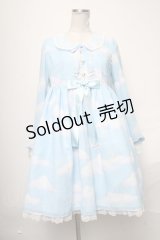 Angelic Pretty / Misty Skyワンピース  サックス S-25-04-05-073-AP-OP-AS-ZS