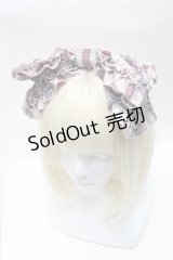 Angelic Pretty / タータンチェックDreaming Girlカチューシャ  ピンク S-25-04-05-008-AP-AC-AS-ZS
