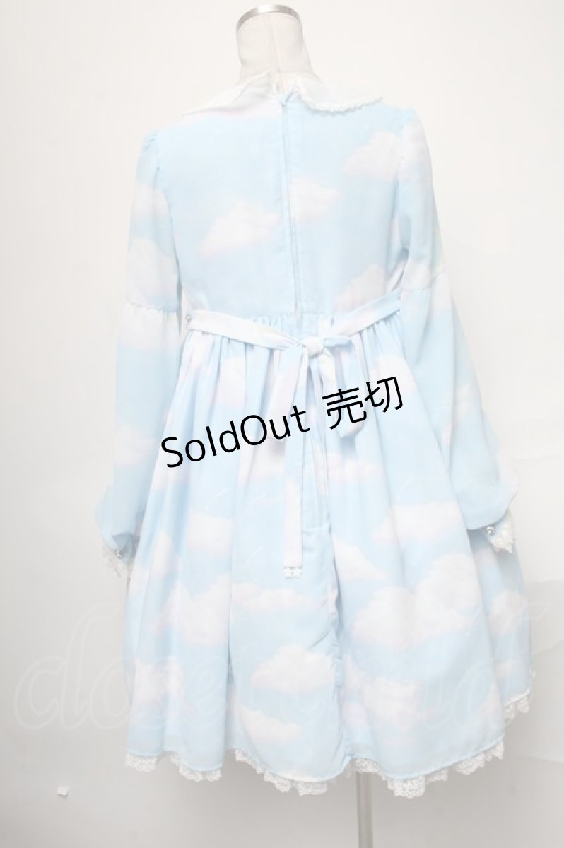 画像2: Angelic Pretty / Misty Skyワンピース  サックス S-25-04-05-073-AP-OP-AS-ZS (2)
