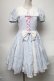 画像1: Angelic Pretty / Airyストライプワンピース  サックスｘ白 S-25-04-05-074-AP-OP-AS-ZS (1)