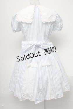 画像2: Angelic Pretty / Airyストライプワンピース  サックスｘ白 S-25-04-05-074-AP-OP-AS-ZS