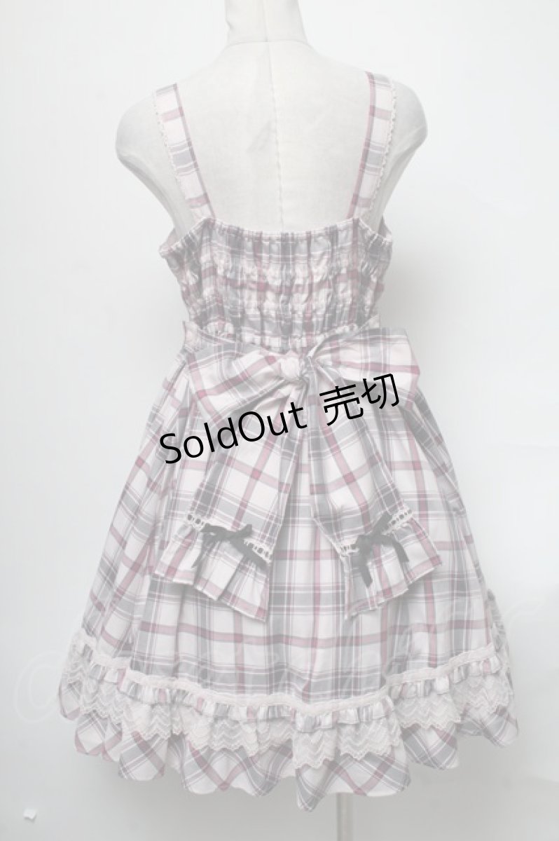 画像2: Angelic Pretty / トリプルハートジャンパースカート  ピンク S-25-04-05-076-AP-OP-AS-ZS (2)
