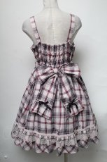画像2: Angelic Pretty / トリプルハートジャンパースカート  ピンク S-25-04-05-076-AP-OP-AS-ZS (2)