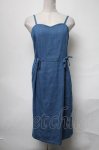 画像1: 【SALE】an another angelus / ２つリボンデニムワンピース  ブルー S-25-04-05-077-CA-OP-AS-ZT320 (1)