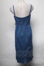 画像2: 【SALE】an another angelus / ２つリボンデニムワンピース  ブルー S-25-04-05-077-CA-OP-AS-ZT320 (2)