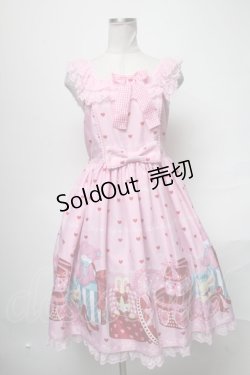 画像1: Angelic Pretty / Lovely Toyboxジャンパースカート  ピンク S-25-04-05-078-AP-OP-AS-ZS
