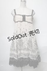axes femme / フロッキーシフォンチュニック  キナリ S-25-04-05-079-AX-OP-HR-ZS