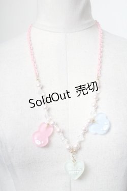 画像2: Angelic Pretty / Happy Garlandネックレス  ピンク S-25-04-05-013-AP-AC-AS-ZS