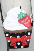 Angelic Pretty / Strawberry Cupcakeショルダーバッグ  黒 S-25-04-05-018-AP-BG-AS-ZS