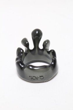 画像3: Q-pot. / クリアブラックメルトリング 16 黒 S-25-04-05-002-QP-AC-AS-ZS