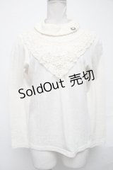axes femme / オフロールレースプルオーバー  オフ S-25-04-05-022-AX-TO-HR-ZS