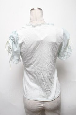 画像2: Fi.n.t / シフォン袖カットソー  サックス S-25-04-05-031-CA-TO-HR-ZS