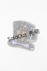 Angelic Pretty / Fantasy Theaterリング  黒 S-25-04-05-004-AP-ZA-AS-ZS