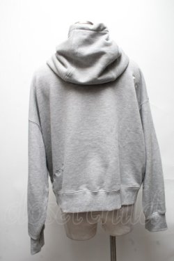 画像2: axes femme / ランダム刺繍フーディー  グレー S-25-04-05-039-AX-TO-HR-ZS