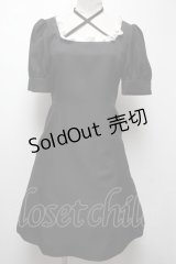 MILK / Mary dress  黒ｘ白 S-25-04-06-053-ML-OP-AS-ZS