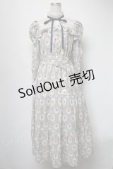 axes femme POETIQUE / ヴィンテージローズワンピース  オフ S-25-04-06-057-AX-OP-HR-ZS