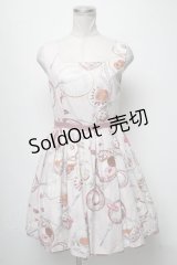 MILK / Tea Partyドレス  ピンク S-25-04-06-064-ML-OP-AS-ZS