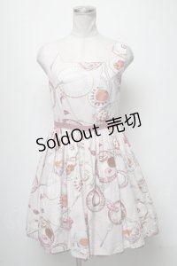 MILK / Tea Partyドレス  ピンク S-25-04-06-064-ML-OP-AS-ZS