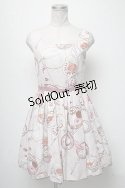 画像1: MILK / Tea Partyドレス  ピンク S-25-04-06-064-ML-OP-AS-ZS