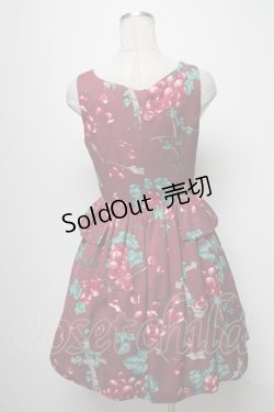 画像2: 【SALE】MILK / ぶどうの神話ドレス  ワイン S-25-04-06-065-ML-OP-AS-ZT178