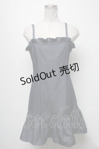 MILK / デニムワンピース  紺 S-25-04-06-071-ML-OP-AS-ZS