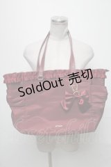 m petit by misako / リボントートバッグ  ワイン S-25-04-06-011-LO-BG-AS-ZS