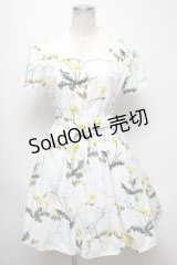 MILK / ダンディライオンドレス  白 S-25-04-06-027-ML-OP-AS-ZS