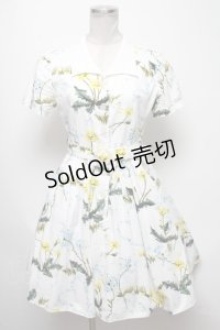 MILK / ダンディライオンドレス  白 S-25-04-06-027-ML-OP-AS-ZS