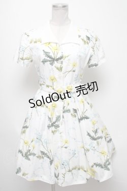 画像1: MILK / ダンディライオンドレス  白 S-25-04-06-027-ML-OP-AS-ZS