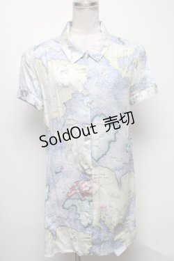 画像1: 【SALE】MILK / MILKクルーズロングシャツ  サックス S-25-04-06-029-ML-OP-AS-ZT090