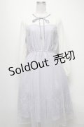 axes femme POETIQUE / チュールデザインワンピース  ラベンダー S-25-04-06-030-AX-OP-HR-ZS