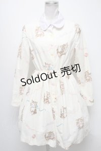 MILK / KITTENワンピース  キナリ S-25-04-06-032-ML-OP-AS-ZS