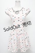 MILK / マーブルドットワンピース  ピンク S-25-04-06-034-ML-OP-HR-ZS