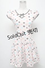 MILK / マーブルドットワンピース  ピンク S-25-04-06-034-ML-OP-HR-ZS