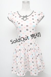 MILK / マーブルドットワンピース  ピンク S-25-04-06-034-ML-OP-HR-ZS