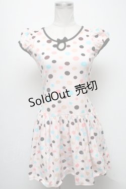 画像1: MILK / マーブルドットワンピース  ピンク S-25-04-06-034-ML-OP-HR-ZS