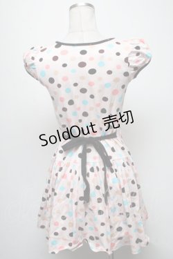 画像2: MILK / マーブルドットワンピース  ピンク S-25-04-06-034-ML-OP-HR-ZS