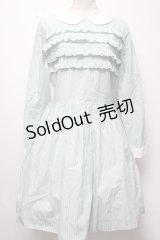 MILK / ストライプワンピース  ミント S-25-04-06-040-ML-OP-AS-ZS