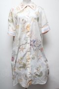 MILK / sea creaturesシャツワンピース  オフ S-25-04-06-042-ML-OP-AS-ZS