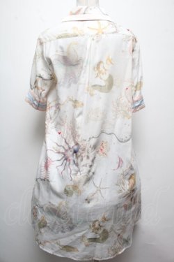 画像2: MILK / sea creaturesシャツワンピース  オフ S-25-04-06-042-ML-OP-AS-ZS