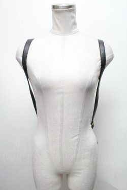 画像3: Maison de FLEUR / ソリッドリボンリュック  黒 S-25-04-07-003-LO-BG-HR-ZS