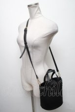 画像3: 【SALE】m petit by misako / AMスカラップ2WAYバッグ  黒 S-25-04-07-001-LO-BG-AS-ZTK010 (3)