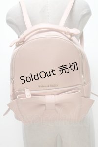 Maison de FLEUR / EC限定BIGリボンリュック  ピンク S-25-04-07-009-LO-BG-AS-ZS