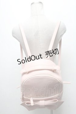 画像2: Maison de FLEUR / EC限定BIGリボンリュック  ピンク S-25-04-07-009-LO-BG-AS-ZS